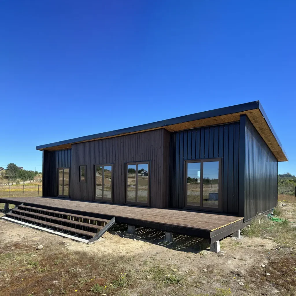 Modelo Autoconstruccion Casa prefabricada 90m2 en Panel SIP