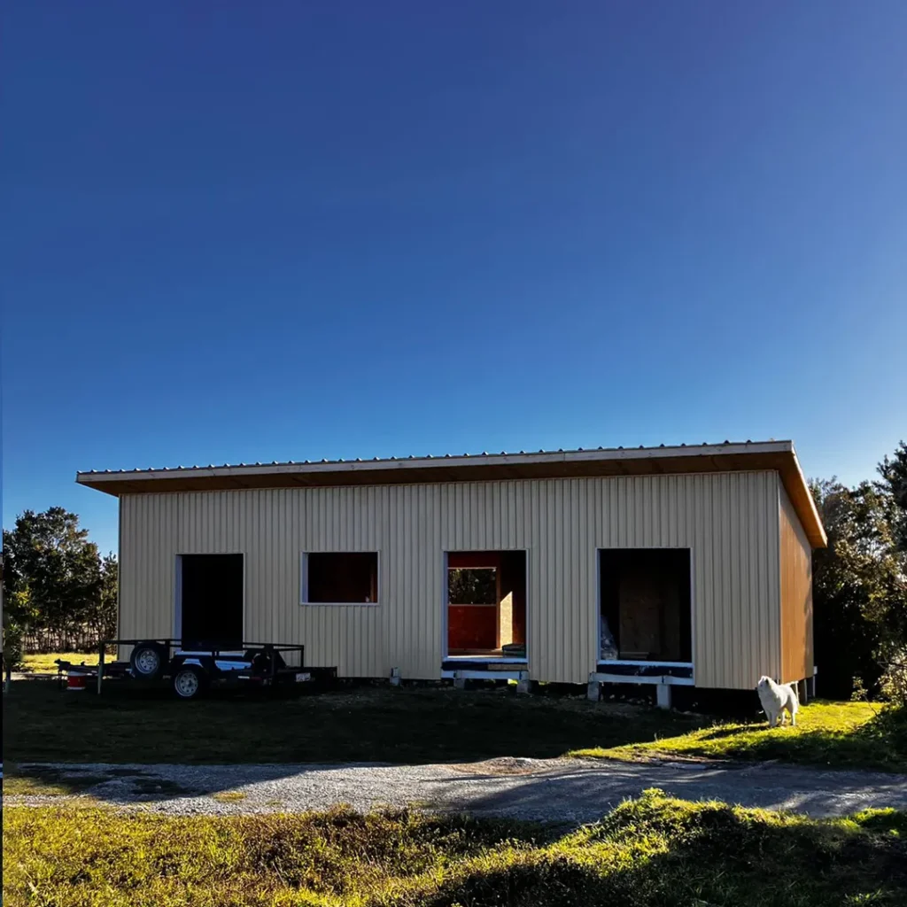 Casa prefabricada 62m2 en panel SIP